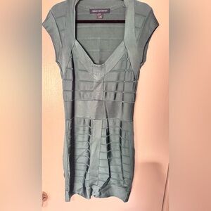 Bundle 3 for $20 - 
French Connection green Mini Dress